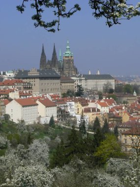  Prag 'ın panoramik görünümü