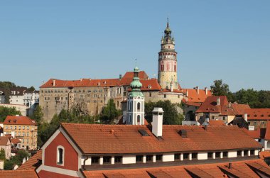 Cesky Krumlov Eski Kent görünümü, Çek Cumhuriyeti