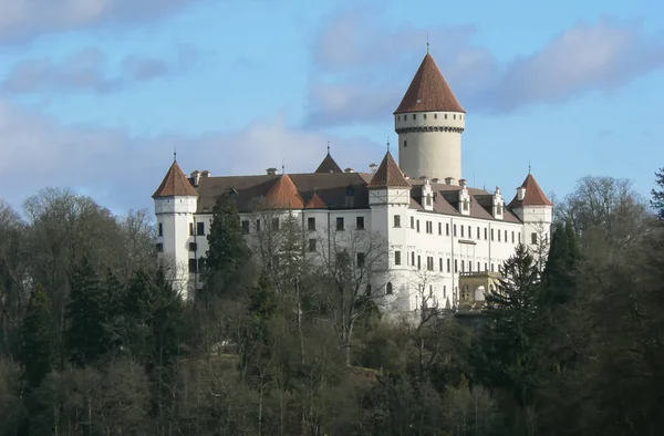 Castello Ceco Konopiste — Foto Stock