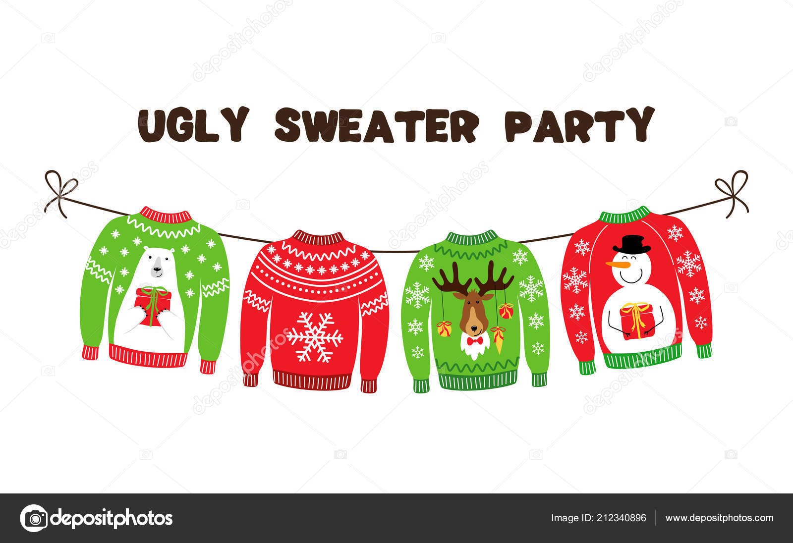 Ugly Christmas Sweater Party Clip Art ugly-christmas-sweater-party-clip-art