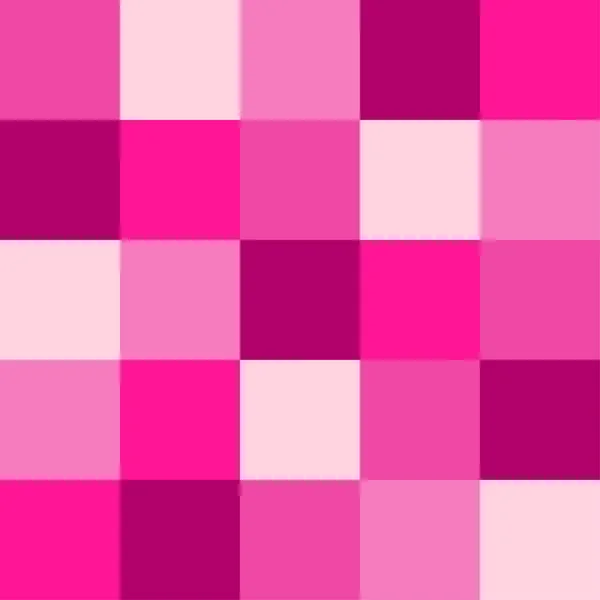 Trendy neon Kunststoff rosa 2019 Farbpalette als abstrakte nahtlose Hintergrund — Stockvektor