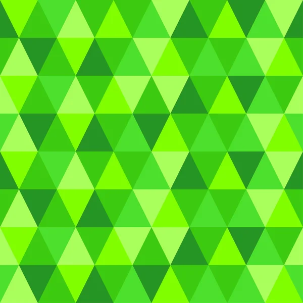Γεωμετρική απρόσκοπτη αφηρημένα φόντο με τρίγωνο σχήματα ως μωσαϊκό μοτίβο στο 2019 καθιερώνον τη μόδα χρώμα πράσινο Ufo — Διανυσματικό Αρχείο