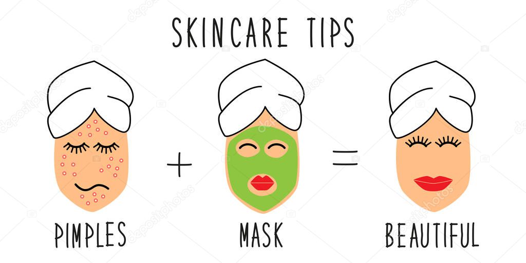 Cute and simple skincare tips for pimples treatment