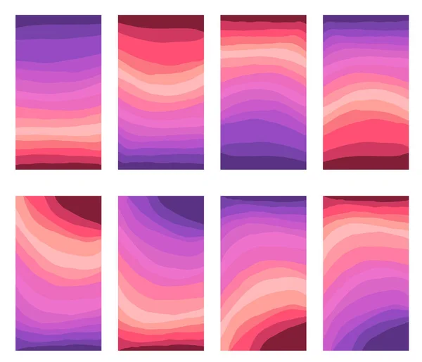 Projektowanie Ux, abstrakcyjne pojęcie wielobarwny mieszanka tło z gradientu koloru wibrujący łuk linii — Zdjęcie stockowe