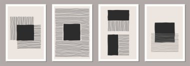 Soyut, yaratıcı, minimalist, sanatsal el kompozisyonu.