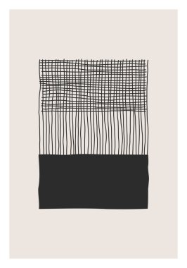 Moda soyut yaratıcı minimalist sanatsal el yapımı kompozisyon