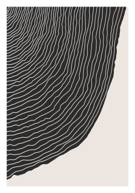 Moda, soyut, yaratıcı, minimalist, sanatsal el çizimi, sanat kompozisyonu.