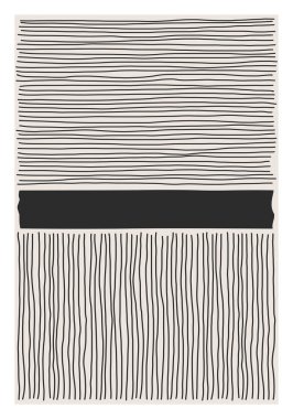 Moda soyut yaratıcı minimalist sanatsal el yapımı kompozisyon