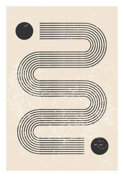 Modern soyut estetik minimalist kolaj arka planı