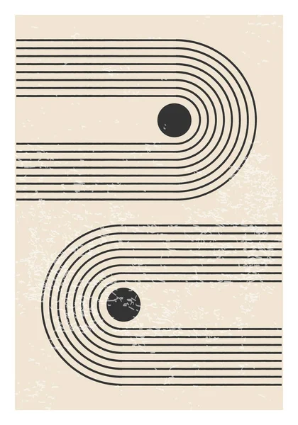 Modern soyut estetik minimalist kolaj arka planı