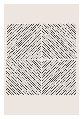 Moda soyut yaratıcı minimalist sanatsal el yapımı kompozisyon