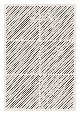 Moda soyut yaratıcı minimalist sanatsal el yapımı kompozisyon