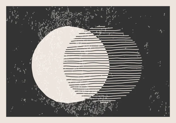 Moda soyut estetik yaratıcı minimalist sanatsal el kompozisyonu