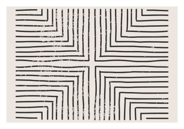 Moda soyut estetik yaratıcı minimalist sanatsal el kompozisyonu