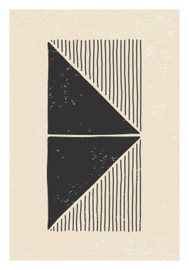 Moda soyut yaratıcı minimalist sanatsal el yapımı kompozisyon