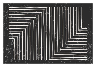 Moda soyut estetik yaratıcı minimalist sanatsal el kompozisyonu