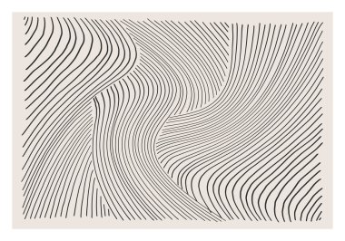 Moda soyut estetik yaratıcı minimalist sanatsal el kompozisyonu