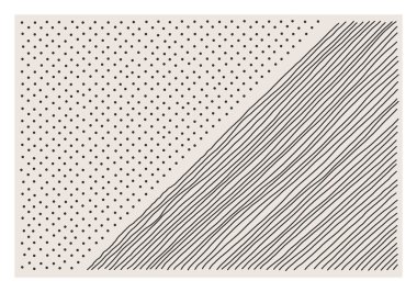 Moda soyut yaratıcı minimalist sanatsal el yapımı kompozisyon