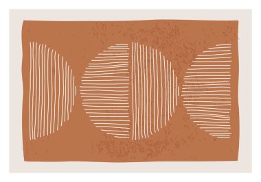 Moda soyut yaratıcı minimalist sanatsal el yapımı kompozisyon