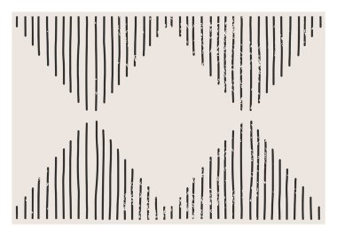 Moda soyut estetik yaratıcı minimalist sanatsal el kompozisyonu