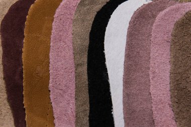 Deri arka plan farklı kopyalarını