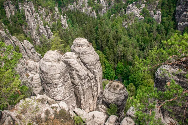 Sakson İsviçre peyzaj