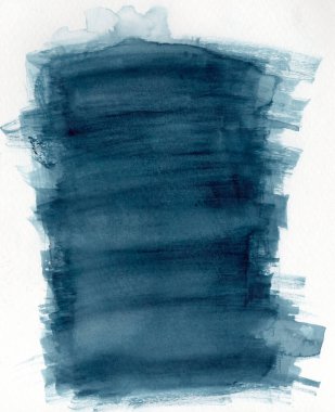 İndigo koyu mavi suluboya arkaplan