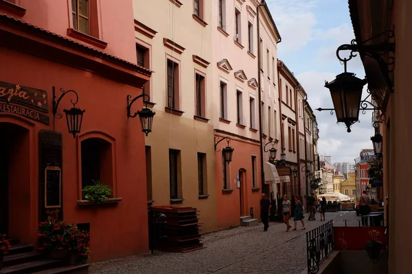 Lublin Eine Grostadt Polen Lublinban Egy Lengyelországi Városban — Stock Fotó