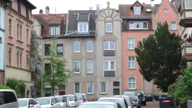 Pforzheim, eine Grossstadt Almanya 'nın en büyük şehri. 