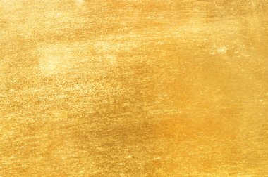 Parlak sarı yaprak altın folyo dokusu arka plan