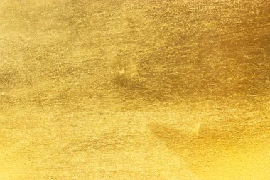 Parlak sarı yaprak altın folyo dokusu arka plan