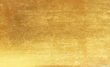 Parlak sarı yaprak altın folyo dokusu arka plan
