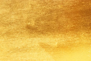 Parlak sarı yaprak altın folyo dokusu arka plan