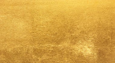 Parlak sarı yaprak altın folyo dokusu arka plan
