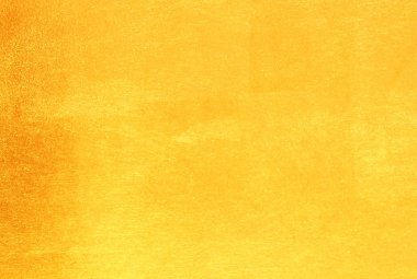 Parlak sarı yaprak altın folyo dokusu arka plan