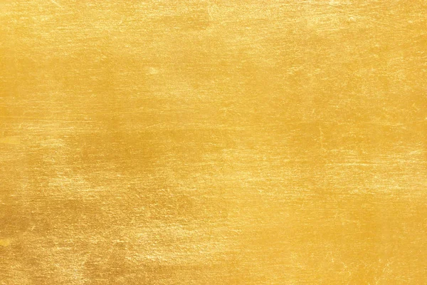 Folha Amarela Brilhante Folha Ouro Textura Fundo — Fotografia de Stock
