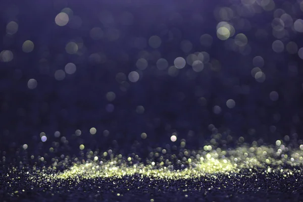 Bokeh glitter sinek ve siyah arka plan ışığı