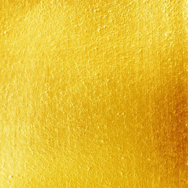 Brillante Foglia Giallo Oro Lamina Texture Sfondo — Foto Stock