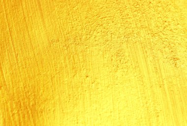 Parlak sarı yaprak altın folyo dokusu arka plan