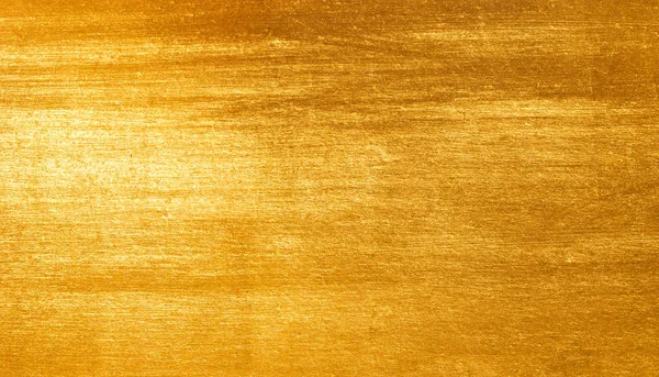 Brillante Foglia Giallo Oro Lamina Texture Sfondo — Foto Stock