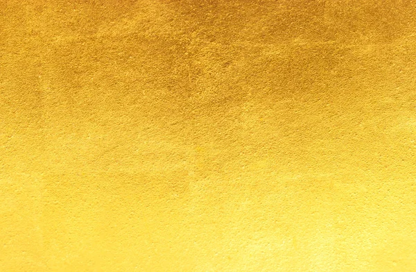 Shiny Yellow Leaf Gold Foil Texture Background — Stock Photo, Image