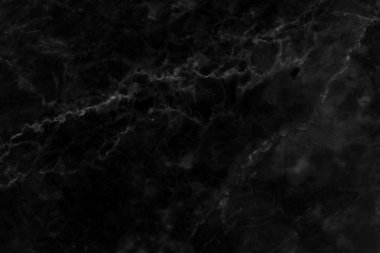 Yüksek çözünürlüklü siyah mermer desen arkaplan deseni.