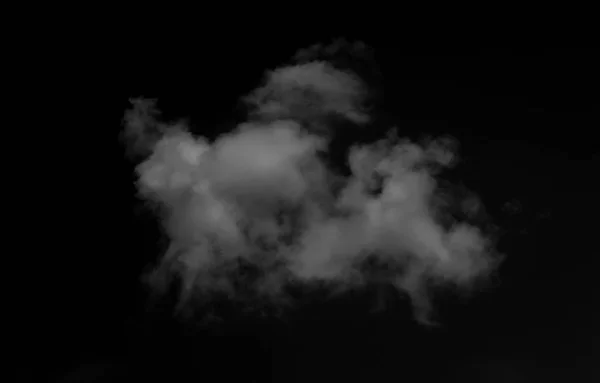 Brouillard Fumée Isolé Effet Spécial Transparent — Photo
