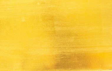 Parlak sarı yaprak altın folyo dokusu arka plan