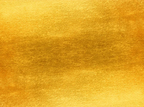 Błyszczący Żółty Liść Złota Folia Tekstura Tło — Zdjęcie stockowe