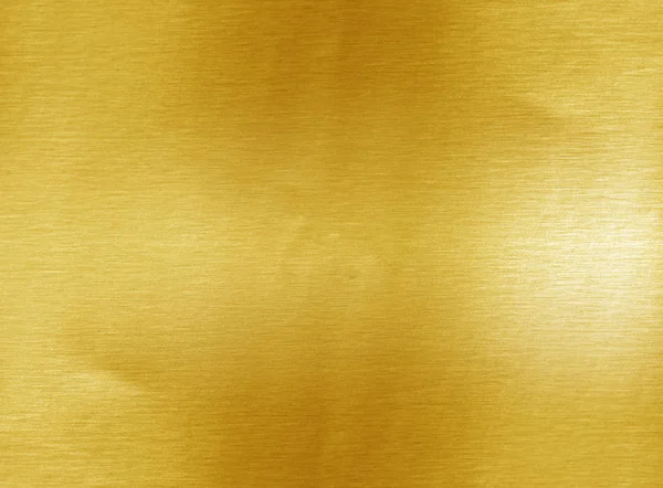 Shiny Yellow Leaf Gold Foil Texture Background — Stock Photo, Image