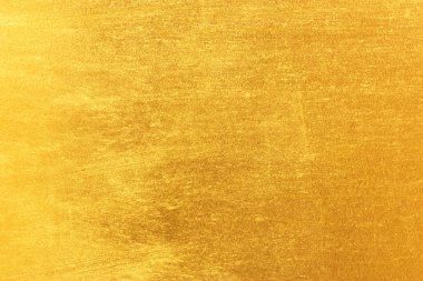 Parlak sarı yaprak altın folyo dokusu arka plan