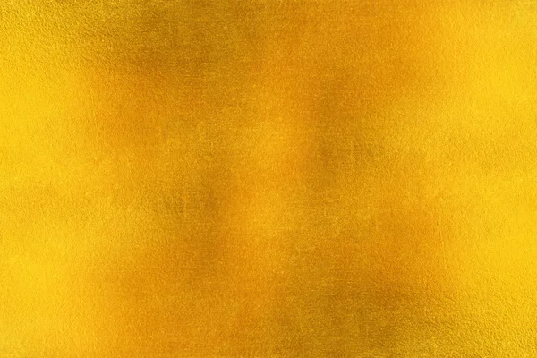 Brillante Foglia Giallo Oro Lamina Texture Sfondo — Foto Stock