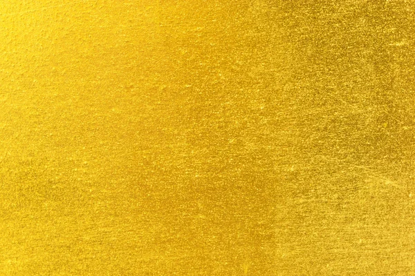 Brillante Foglia Giallo Oro Lamina Texture Sfondo — Foto Stock