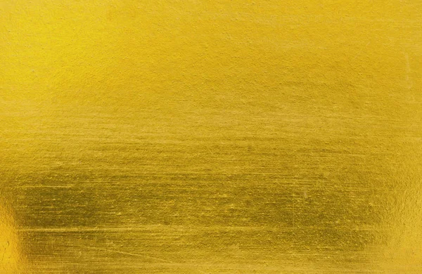 Parlak Sarı Yaprak Altın Folyo Dokusu Arka Plan — Stok fotoğraf